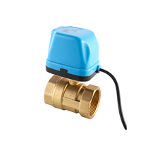 Vanne à boisseau sphérique électrique en laiton Zhejiang Huibo, best-seller, DN15-DN50, pour eau, AC220V/24V DC24V/12V, OEM, 1,6 MPa, garantie 1 an