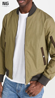 Automne Nouveaux Designers Casual Logo Personnalisé Vêtements Streetwear Vêtements de Sport pour Hommes Blousons Bomber Manteau
