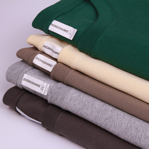 เสื้อยืดโอเวอร์ไซส์ผู้ชาย ผ้าคอตตอนถัก 100% เนื้อหนา พร้อมลายพิมพ์แบบกำหนดเอง สีและขนาดตามสั่ง - Product Image 1