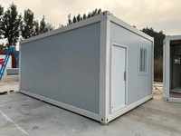 Casa Contenedor Modular de Acero Prefabricada de Lujo, Desmontable, para Camping, Apartamentos y Hoteles, 20 pies/40 pies