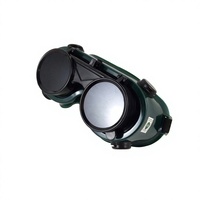 Lunettes de soudage personnalisées avec logo, lunettes de soudage à gaz relevables, monture en PVC, lunettes de sécurité industrielles pour le meulage, la découpe et la protection des yeux