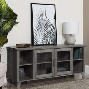 Mueble de televisión multifunción moderno de mediados de siglo, sala de estar mueble <span class=keywords><strong>para</strong></span>, de pared de madera - Product Image 3