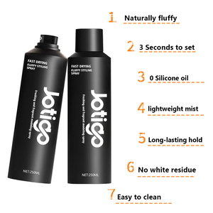 Jotigo nhãn hiệu riêng hoàn thiện tóc phun thiết lập chuyên nghiệp phun cuối cùng giữ công thức kiểm soát - Product Image 2