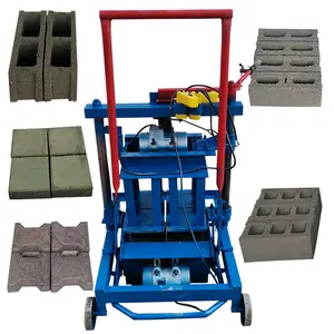 Macchina manuale per blocchi di cemento cavo per fabbricare mattoni solidi prezzo