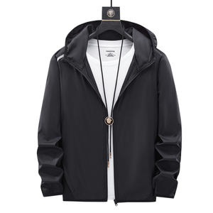 Ropa de malla ligera y transpirable de secado rápido para hombre, ropa de verano a prueba de viento con protección solar para deportes al aire libre, correr, moda - Product Image 1