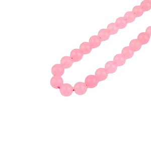 Groothandel 6mm-10mm roze ronde kristallen kralen accessoires natuurlijke steen losse kralen voor het maken van sieraden - Product Image 6