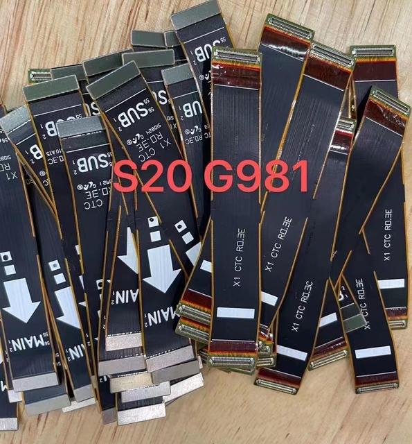 For Samsung A20/A50/A71/A21S/A31 Compatible Mobile Phone Flex Cables Main Unit Connecting LCD Display Batch