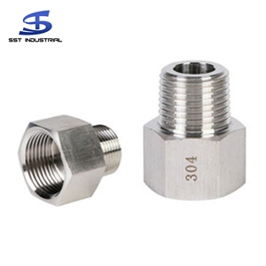 Conector Hexagonal Reductor de Alta Presión 1/2"*1/8" de Acero Inoxidable 304 Duradero con Rosca PT para Larga Duración - Product Image 4