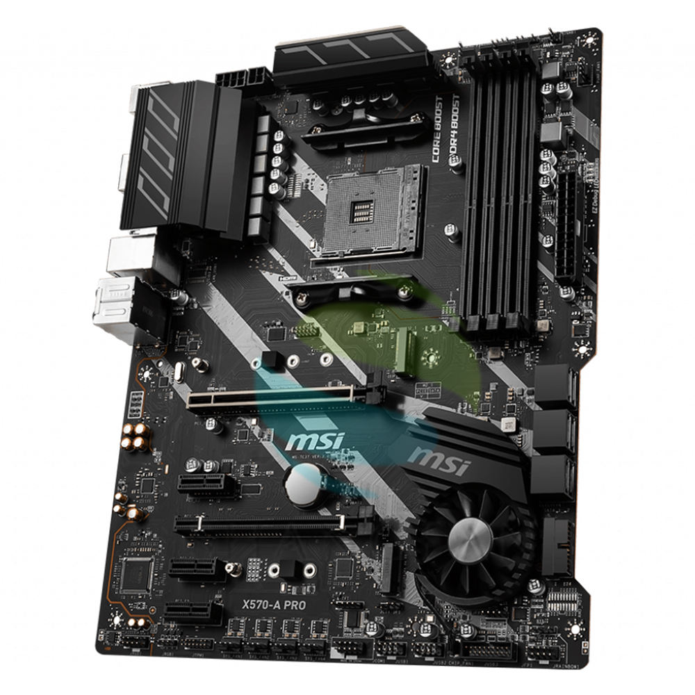 Motherboard X570 a PRO ATX AMD X570 DDR42,SATA