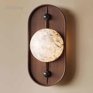 Alabaster <b>Sconces</b> <b>Wall</b> Lights Minimalist Modern Bedroom Bedside Marble <b>Wall</b> Decoration Lamp for Living Room Hotel - Product Image 5