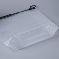 Bolsa con cremallera de joyería de moda con logotipo personalizado de alta calidad, pequeña bolsa de embalaje con cierre de cremallera transparente de PVC