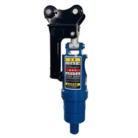 Tarière hydraulique WEIXIANG WXEA2000 pour excavatrice de 1 à 2 tonnes, idéale pour les terrains difficiles.