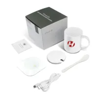 Tasse à café Portable Rechargeable, 30w, livraison gratuite, sans fil, intelligent, Usb, électrique, pour le chaud, la tasse, nouveau,