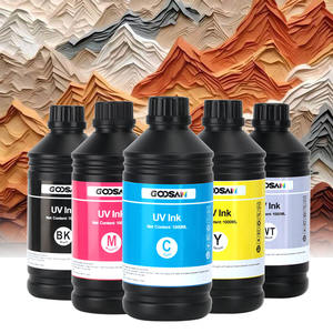 Encre UV pour imprimante jet d'encre UV, très flexible, dure, neutre, flexible, pour Kyocera KJ pour tête d'impression Spectra - Product Image 1