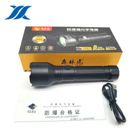 Lampe torche anti-explosion sécurisée 400LM, torche laser blanche, lampe de travail, IP45, projecteur tactique, rechargeable par USB