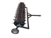 Aérateur de pointes de pelouse 60 ", 126, rouleau de jardin robuste avec roues BM11133