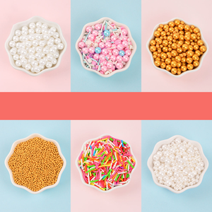 Perlas de Azúcar Sólidas Doradas (2-14 mm) con Certificación Halal para Decoración de Repostería, <span class=keywords><strong>Confeti</strong></span> y Chispas con 18 Meses de Vida Útil - Product Image 4