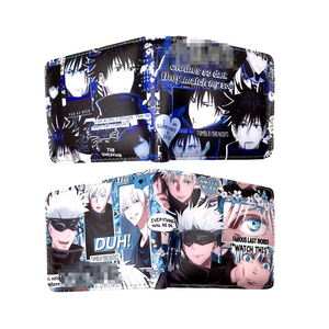 Le populaire sac à main Anime japonais <span class=keywords><strong>Manjiro</strong></span> <span class=keywords><strong>Sano</strong></span> Tanjirou Nezuko Luffy Sanji Satoru Gojo Anime portefeuilles - Product Image 1