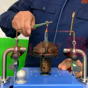 1-25ml mỹ phẩm Ampoule niêm phong các nhà sản xuất nhiên liệu nước oxyhydrogen ngọn lửa Ampoule điền niêm phong máy - Product Image 6