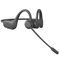 Écouteurs à conduction osseuse IP68 originaux, casque binaural avec microphone, casque sans fil pour joueurs avec carte mémoire GC40E