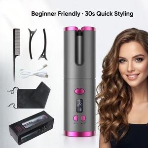 Rizador de Pelo Inalámbrico Automático con Carga USB, Anti-Calor, Portátil, para Uso Doméstico y de Viaje - Product Image 1