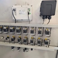 Boîtier de distribution d'alimentation en acier inoxydable 304/316L, indice de protection IP55, serrure hybride, 8 prises - Boîtier extérieur étanche à la pluie