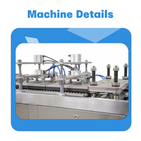 Machine d'emballage sous blister automatique en aluminium et plastique pour capsules de café électriques et bonbons à la menthe, avec pompe à moteur, vente chaude