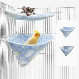 따뜻한 봉제 앵무새 햄스터 해먹 작은 애완 동물 침낭 둥지 애완 동물 쥐 다람쥐 교수형 케이지 하우스 애완 동물 액세서리 용품 - Product Image 1