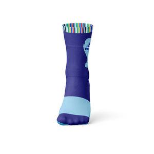 Vente en gros de chaussettes de football à motifs uniques pour hommes chaussettes de football durables évacuant l'humidité articles en vrac bon marché pour les équipes scolaires printemps - Product Image 2