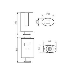 RBF-181 môi trường chân không giám sát và kiểm soát áp suất chân không cảm biến Composite đầu dò - Product Image 5