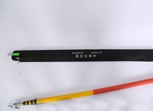 Bâton télescopique d'isolation électrique haute résistance tige de frein moulage à hauteur réglable produit en fibre de verre traité - Product Image 4