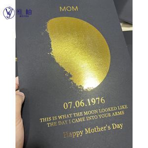 Dropshipping Shopify POD Product Globe Moon Phase Photo <b>Frame</b> Foil Stamping Personalized <b>Frame</b> Valentines Day Anniversary Gift - Product Image 6