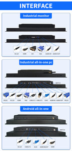7-21,5 pulgadas legible por la luz del sol LCD computadora integrada HMI Linux Android IP65 panel de pantalla táctil industrial PC - Product Image 5