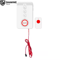 Système d'appel d'urgence 4G pour personnes âgées, bouton SOS, panneau d'alerte médicale portable en ABS avec télécommande via application, conception durable