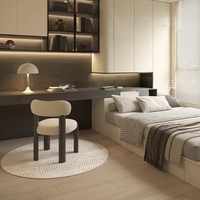 Lit double intelligent Tatami avec massage, rangement intégré, design moderne et multifonctionnel, idéal pour les mariages