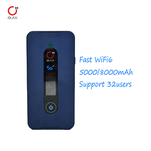 Olax-Módem Mifis portátil inalámbrico, 4G, 5000Mah, 8000Mah, compatible con tarjeta Sim, enrutador <span class=keywords><strong>Wifi</strong></span> de bolsillo, Móvil, 5G - Product Image 2