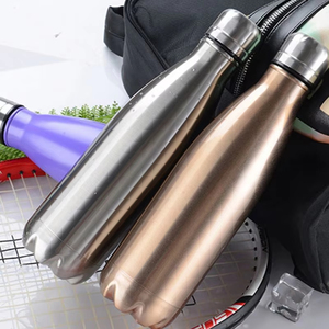Wholesale Customized Vacuum Double, Wall Insulated Copper Stainless Steel Kids Cola Shape Drinking Sport Water <b>Bottles</b>/ - Product Image 4