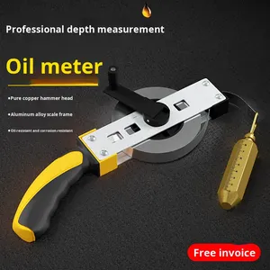 कैसिलो ऑयल गेज 30 मीटर पेट्रोलियम गहराई मापने वाले शासक समुद्री विस्फोट-प्रूफ कार्बन स्टील सामग्री तेल डिपस्टिक - Product Image 4