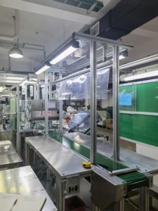 Aanpasbare Automatische Industriële Pvc/Pu Platte Hellende Invoerband Transportmachine Staat Nieuw - Product Image 3