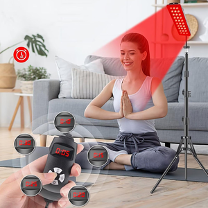 Lámpara LED Infrarroja <span class=keywords><strong>de</strong></span> Fisioterapia <span class=keywords><strong>de</strong></span> Cuerpo Completo <span class=keywords><strong>de</strong></span> 660nm 850nm, Panel <span class=keywords><strong>de</strong></span> Terapia <span class=keywords><strong>de</strong></span> Luz Roja para Spa y Gimnasio con Soporte - Product Image 1