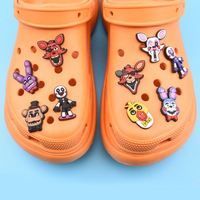 Charmes jimat dekorasi sepatu Pvc anak, hiasan langsung pabrik bakiak untuk anak-anak