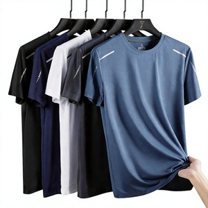 เสื้อยืดลำลองผู้ชาย ย้อมเส้นด้าย แห้งเร็ว ระบายอากาศดี กันยับ เป็นมิตรกับสิ่งแวดล้อม เหมาะสำหรับวิ่ง เดินป่า ตกปลา กีฬากลางแจ้ง เนื้อผ้านุ่ม - Product Image 1