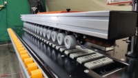 Machine à chantourner les bords de bois Ex237, coupe automatique des extrémités, colle thermofusible pour bande de placage PVC, fabrication de meubles
