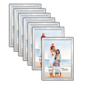 Vente en gros PS 4X6 5X7 8X10 8.5X11 11X14 Cadre photo noir personnalisé bonne qualité famille Tenture cadre photo - Product Image 1