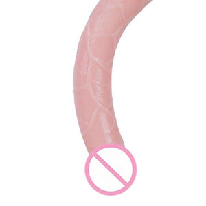 Dildo féminin à double tête à double usage, simulation de cristal, version étendue, masturbateur féminin, jouet sexuel pour adultes, portable - Product Image 5