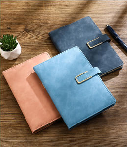 Оптовая продажа, Лидер продаж, полный индивидуальный бизнес-дневник, подарочный набор роскошных ручек из искусственной кожи в твердом переплете, Термальный журнал A5, школьный планировщик - Product Image 3