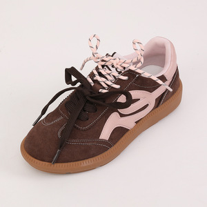 Spring 2026 High-Quality New Style - Flat-lasted, Straps, Versatile, Casual and Sports-themed Color-Matched Sneakers - Product Image 4