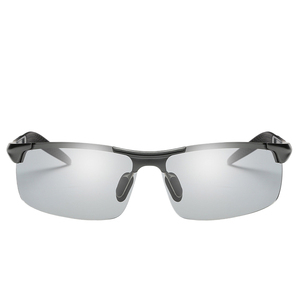 Gafas de Sol Unisex de Aleación de Aluminio y Magnesio para Ciclismo, Gafas de Conducir Polarizadas Fotocromáticas Deportivas de Moda para Hombre con Logotipo en la Lente - Product Image 6