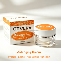 Crème visage anti-rides au collagène OTVENA, lisse les rides du front, nourrissante, liftante, raffermissante, soin cosmétique pour la peau