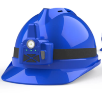 Casque de sécurité intelligent GPS 4G haute précision P19 avec capteurs de prévention des accidents pour les travailleurs du bâtiment